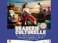 Conseil Départemental de la Côte-d’Or - Braderie culturelle de la Médiathèque : plus de 8 000 documents à 1 € pièce !