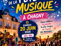 FETE DE LA MUSIQUE - A Chagny, rendez-vous est donné Place de l'hôtel de ville 