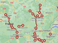 COLERE DES AGRICULTEURS - L'état de la circulation à 12H sur le réseau APRR