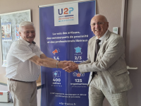 Alain Chandioux succède à Jean-Claude Brady à la Présidence de l'U2P Bourgogne Franche-Comté