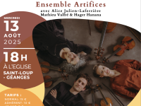 Rdv le 13 août à Saint-Loup-Géanges pour les mystérieuses sonates du Rosaire 