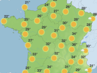 Une vague de chaleur s’installe sur le sud-ouest de la France et la vallée du Rhône