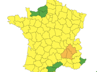 Toute la Bourgogne en vigilance jaune aux orages ce jeudi 