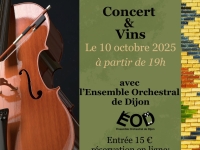 Concert&vins le 10 octobre au Domaine du château de Philippe le Hardi 