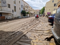 Dégâts impressionnants après l'orage sur Le Lavandou dans le Var ce mardi matin 