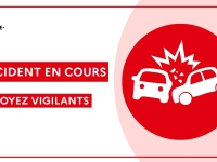 Un accident en cours sur l'A6 dans le sens Paris-Lyon au niveau de la sortie Chalon centre 