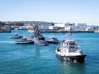 Début des essais à la mer du sous-marin nucléaire d’attaque (SNA) de Grasse