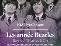 Concert en hommage aux Beatles, le 11 juillet au Casino de Santenay. Entrée libre