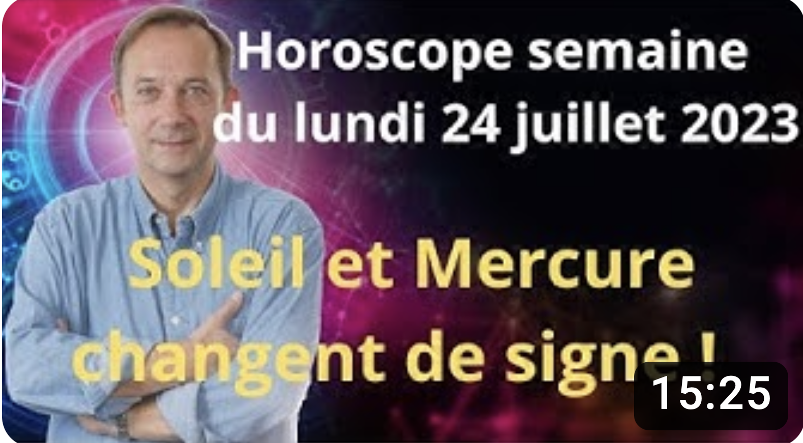 Horoscope de la semaine du 24 juillet par JeanYves Espié Toute l