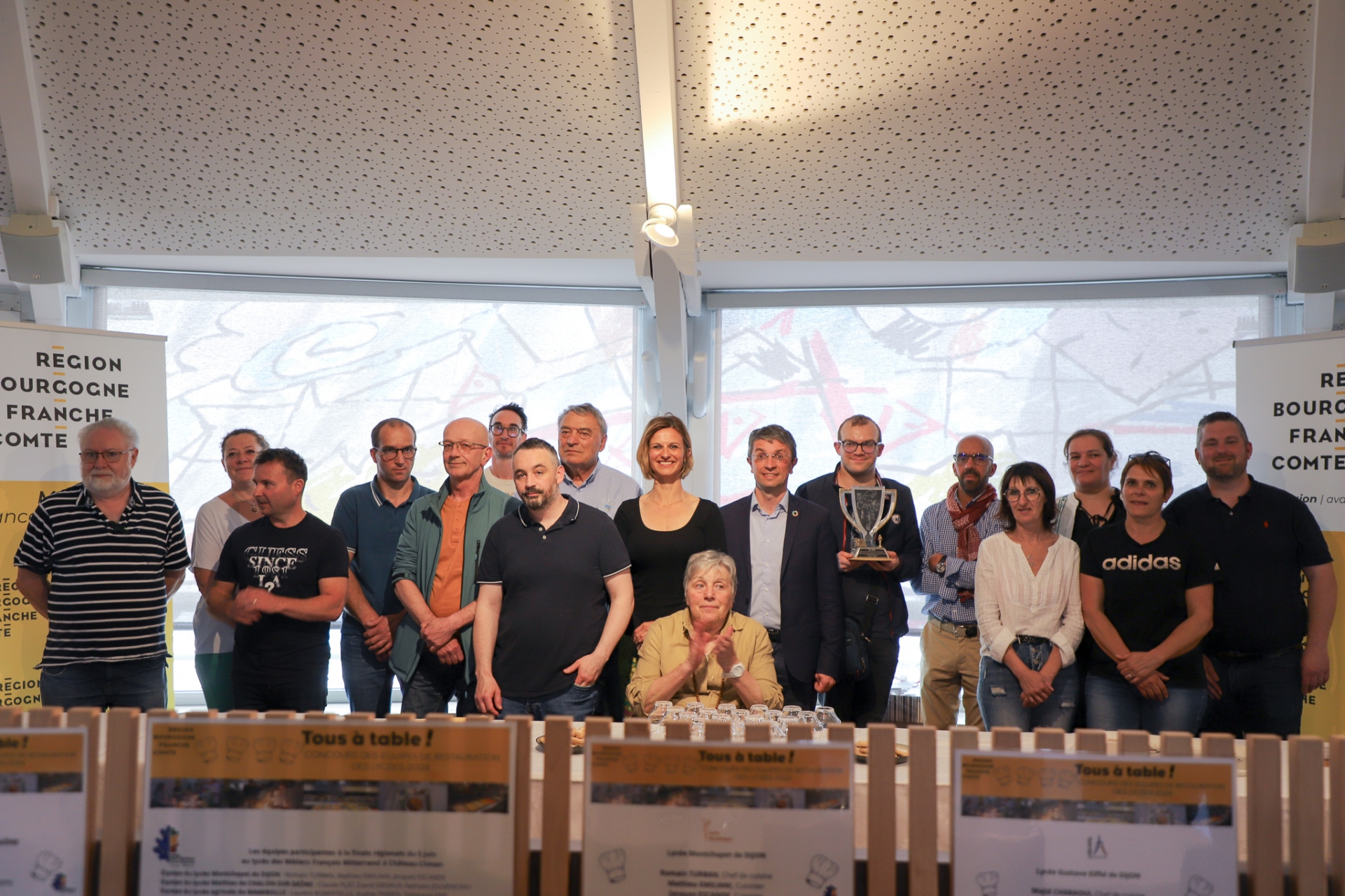 Les premiers lauréats du concours régional « Tous à Table » récompensés