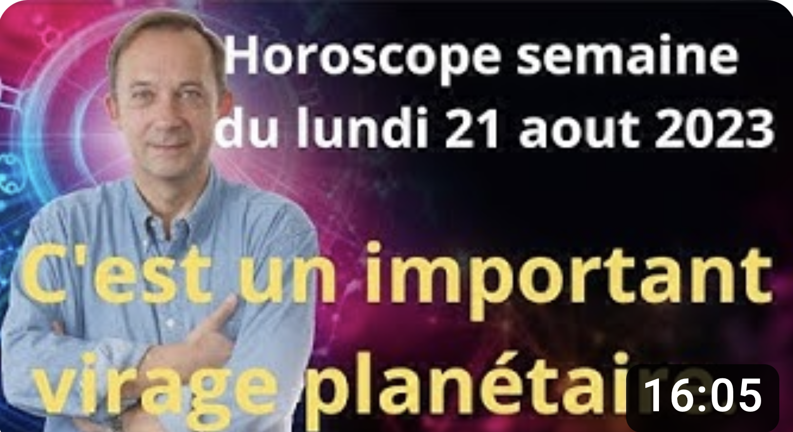 Horoscope de la semaine du lundi 21 août par JeanYves Espié Toute l