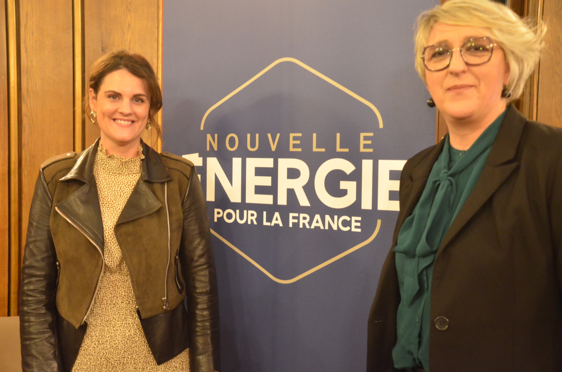 The New Energy for France party is structured on the Gold Coast and is with Charlotte Fougere.