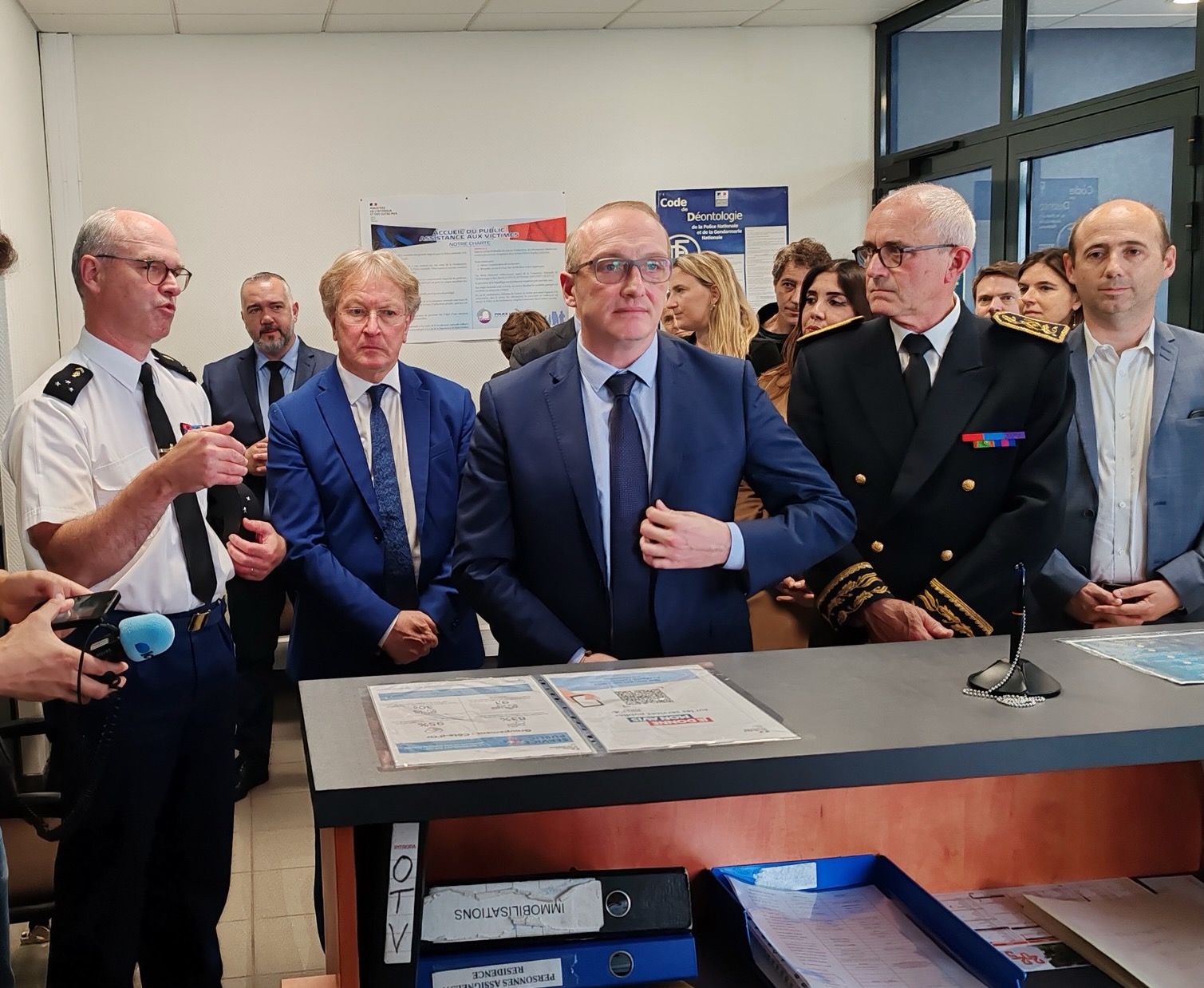 À Dijon, Laurent Marcangeli dévoile les résultats du premier Baromètre des services publics