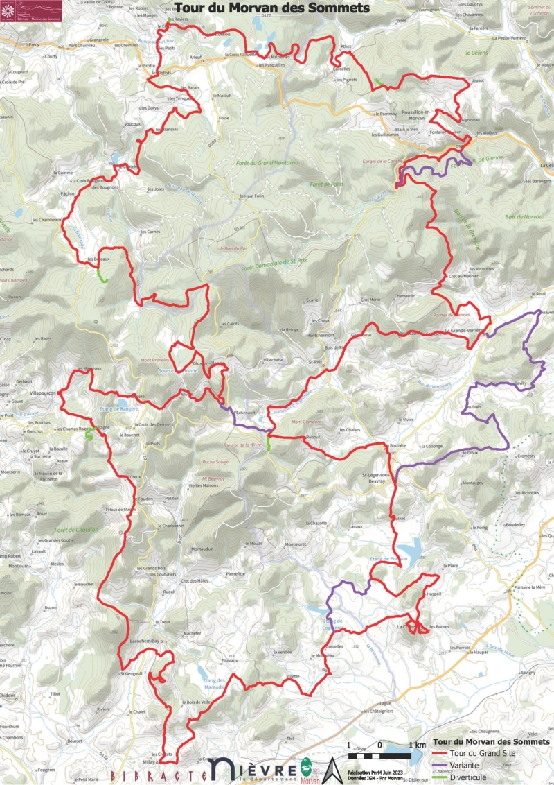 Le Tour du Morvan des Sommets, un nouvel itinéraire de randonnée à la découverte des paysages