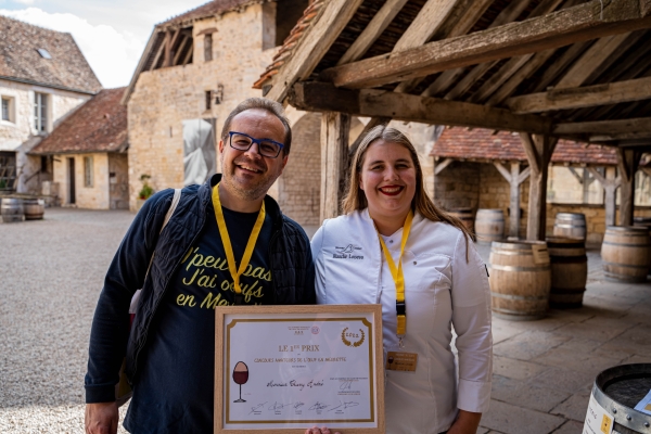 Le Champion du monde des oeufs en meurette  en catégorie amateur est Beaunois