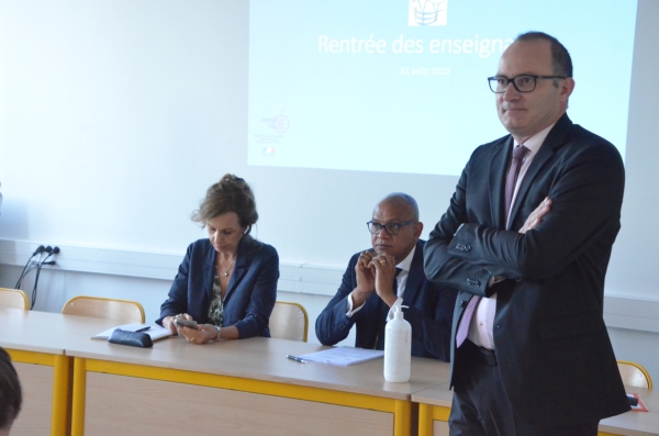 Etienne Agostini prend les commandes du lycée Jules-Etienne Marey à Beaune 