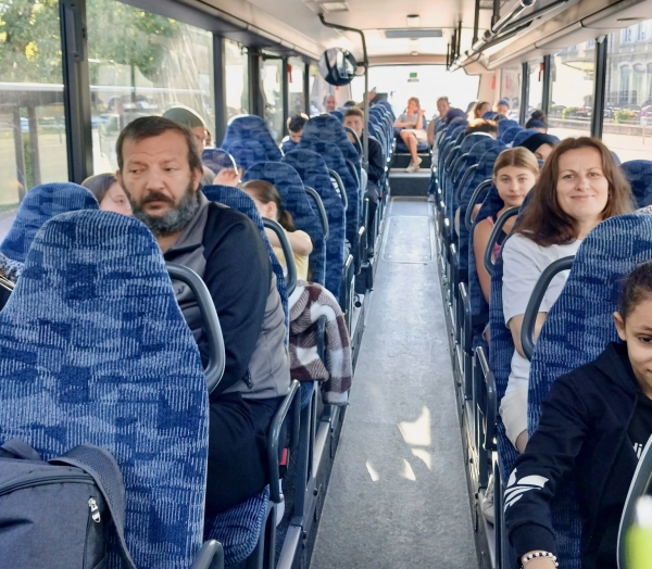 Beaune - Direction Dole pour la Journée des oubliés des vacances du Secours populaire