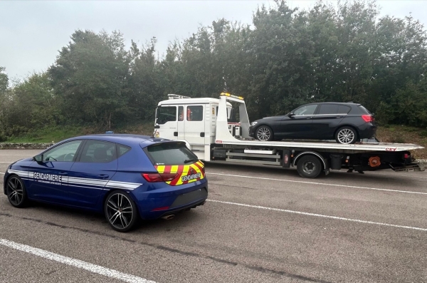 Beaune - A6 : 23 grands excès de vitesse relevés, un véhicule placé en fourrière