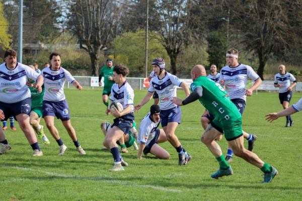 Beaune - Rugby : Le CSB/RCVO s’impose 15-12 et donne rendez-vous aux supporters dimanche à Jean-Guiral
