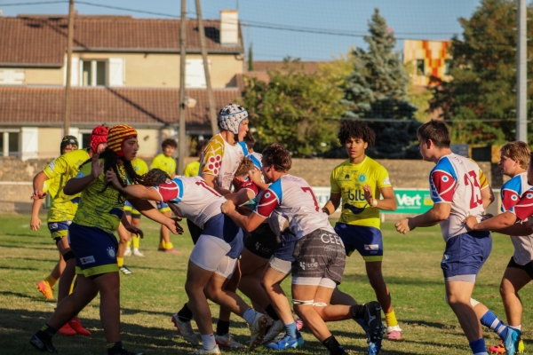 CS Beaune Rugby – Une victoire nette pour les U16 Nationaux, les U18 s’inclinent d’un point