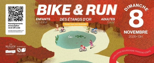 Beaune - Bike & Run des Étangs d’Or : rendez-vous le 8 novembre pour une 6ᵉ édition sportive et conviviale