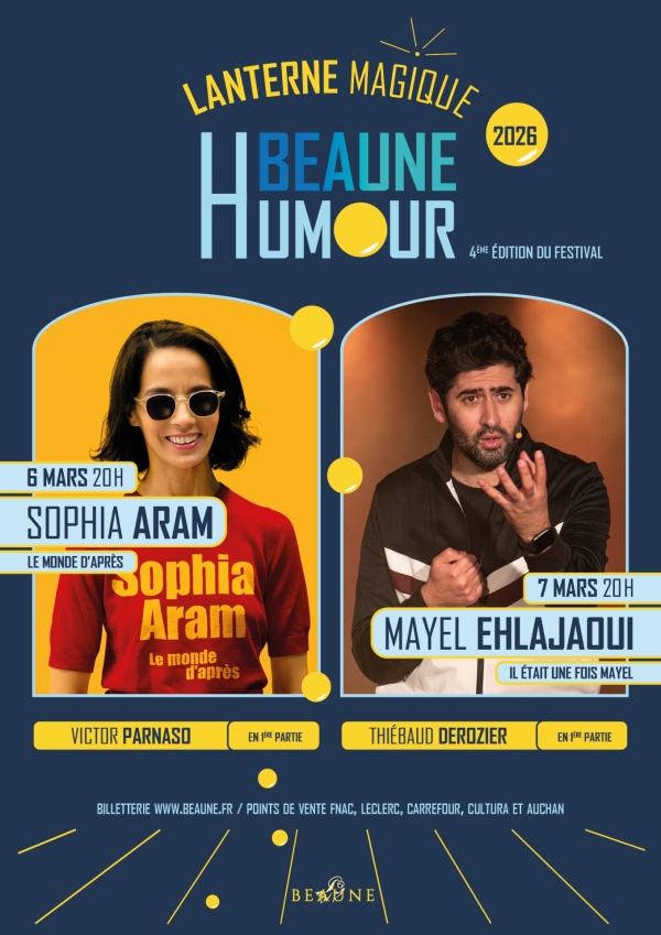 Festival Beaune Humour - Une 4e édition en pleine effervescence les 6 et 7 mars à la Lanterne Magique 