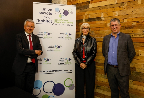 Marie-Hélène Ivol, nouvellement élue Présidente de l’Union Sociale pour l’Habitat de Bourgogne-Franche-Comté