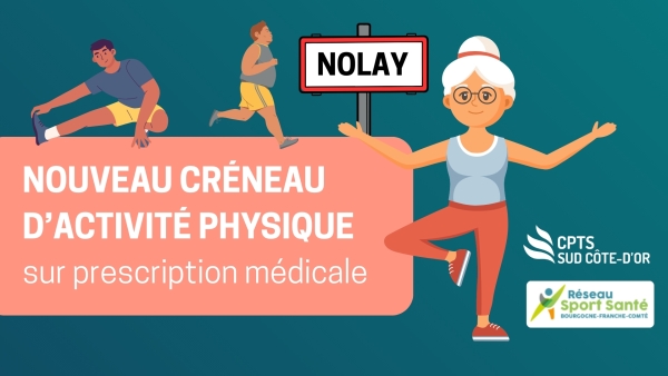 Santé - La CPTS Sud Côte-d’Or ouvre une séance de sport médicalement encadrée à Nolay