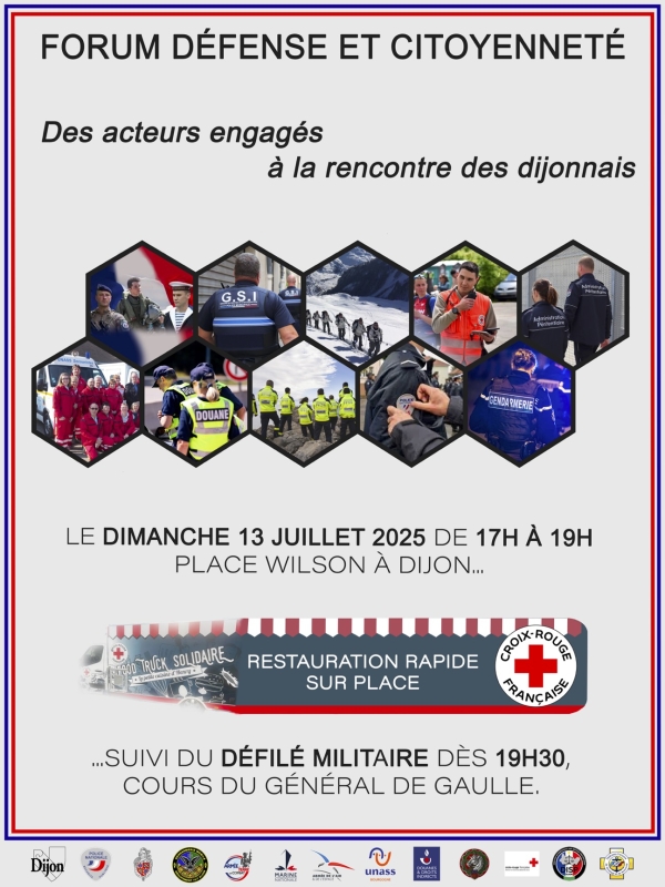 Célébration de la fête nationale à Dijon