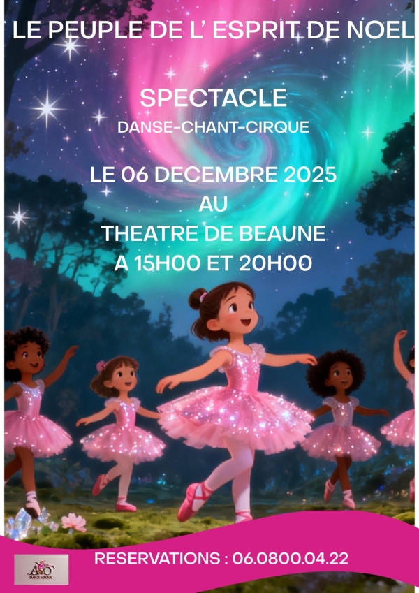Théâtre de Beaune - « Le Peuple de l’Esprit de Noël » : un spectacle féerique mêlant danse, chant et cirque le 6 décembre 