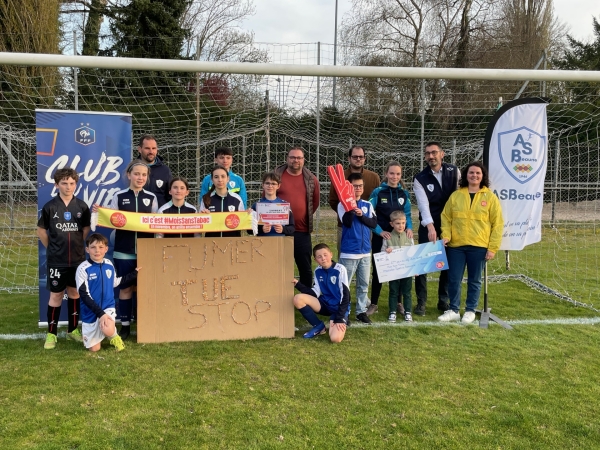 Football - L’AS Beaune récompensée pour une action de sensibilisation au tabac
