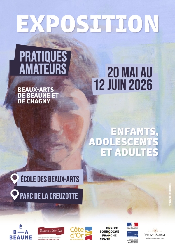 Beaune Côte & Sud – Exposition collective des ateliers amateurs de l’École des Beaux-Arts du 20 mai au 12 juin