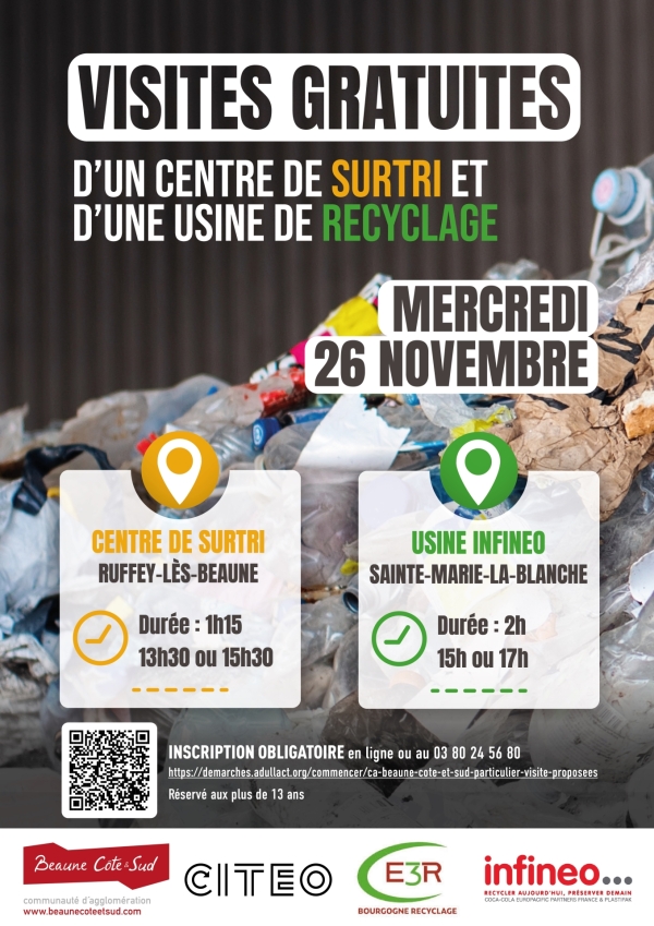 Découvrir les coulisses du tri et du recyclage à l’occasion de la Semaine Européenne de la Réduction des Déchets