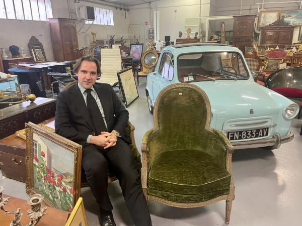 Beaune – Alexandre Landre, Commissaire-priseur : la passion sous le marteau