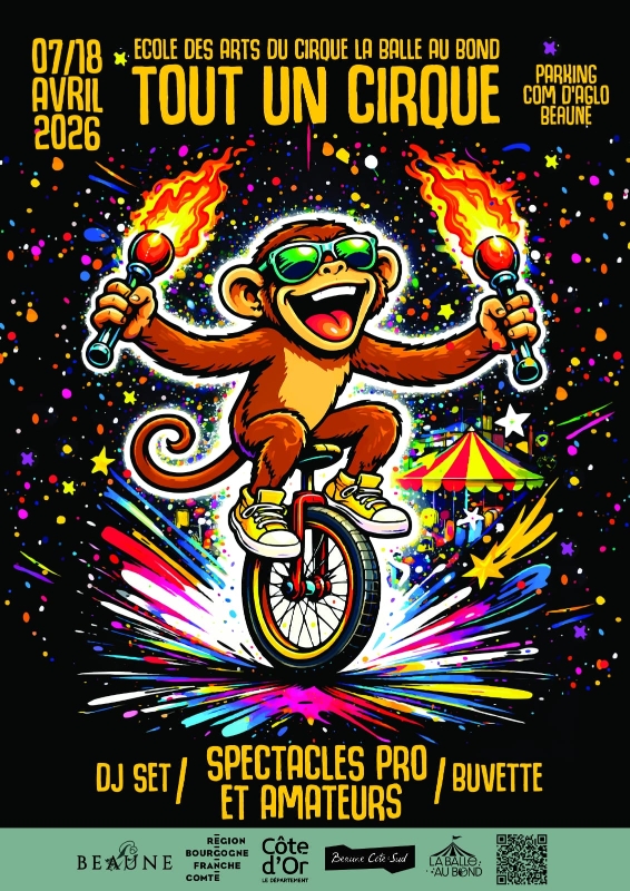 Beaune - “Tout un cirque” : la Balle au Bond déploie sa fête annuelle du 7 au 18 avril