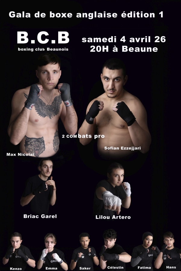 Beaune - Après 11 ans d’absence, la boxe fait son grand retour le 4 avril avec un grand gala au Forum des Sports