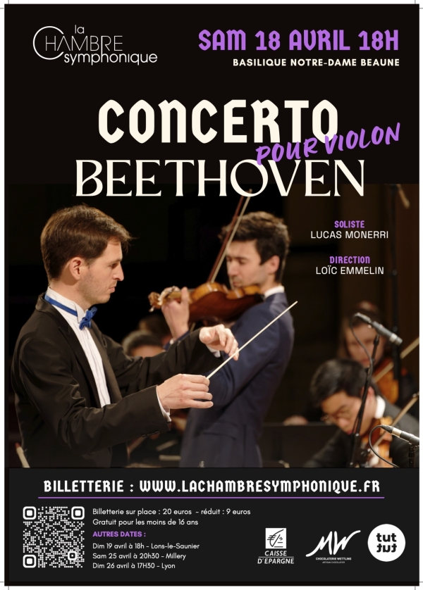 Beaune - Un concert d’exception le 18 avril : Beethoven, Mozart et Mendelssohn à l’honneur