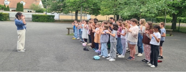 Beaune - Les élèves de l’école Bretonnière célèbrent leur projet culturel