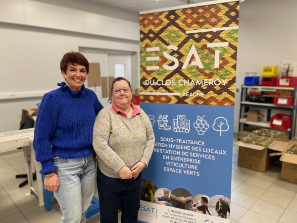 Beaune - Un clic peut aider Carole Verna, travailleuse de l’ESAT du Clos Chameroy, à remporter les Trophées RéseauH