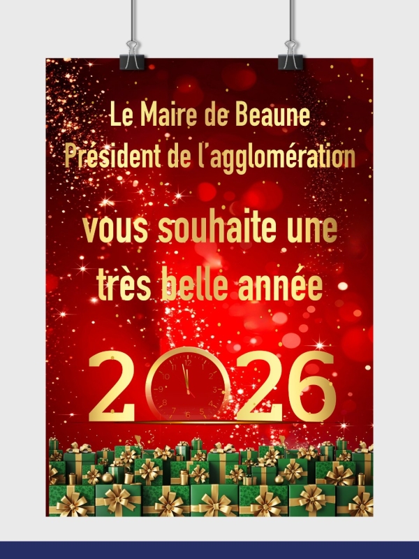 Beaune – Cérémonie des vœux d’Alain Suguenot ce mercredi 7 janvier