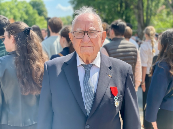 Beaune - Camille André décoré de la Légion d'honneur : un hommage à un homme de courage et de devoir