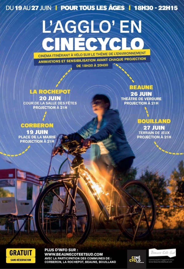 L’Agglo fait pédaler le public pour alimenter son cinéma en plein air... mais les deux premières séances annulées par la canicule