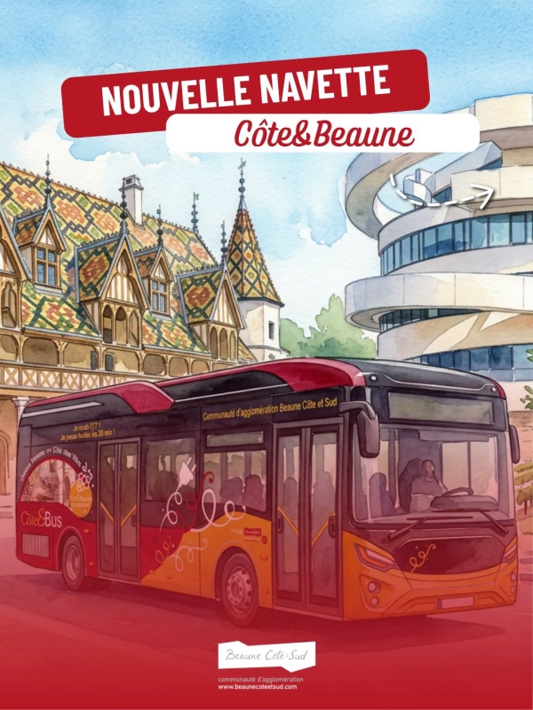 Beaune Côte&Bus- Une navette estivale reliera les principaux pôles touristiques au centre-ville tout l’été
