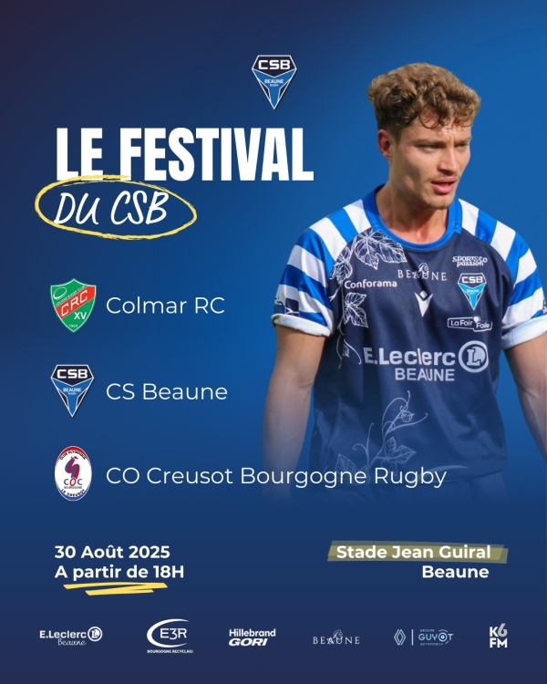 Beaune - Le CSB lance son premier festival 100 % rugby ce samedi