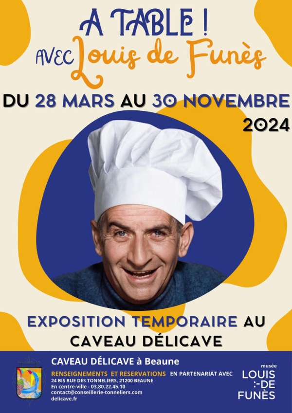 Beaune - Venez explorer l'univers gourmand de Louis de Funès au Caveau Délicave