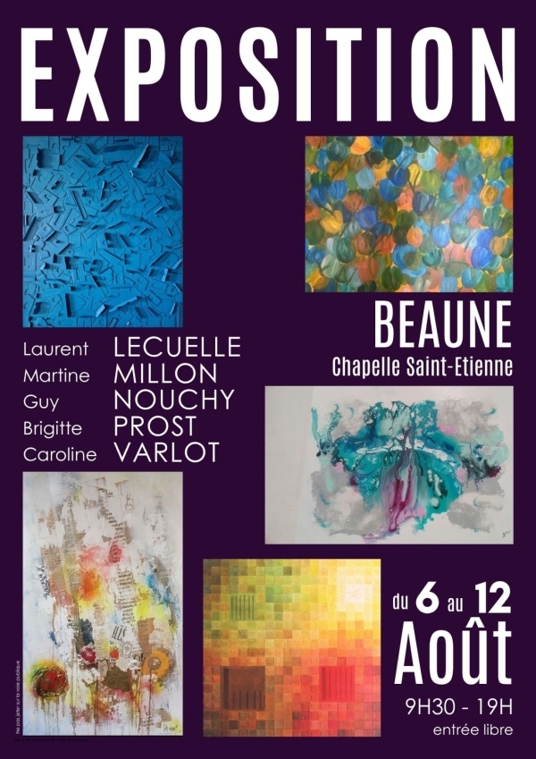 Beaune - Cinq artistes réunis à la chapelle Saint-Étienne pour une exposition plurielle