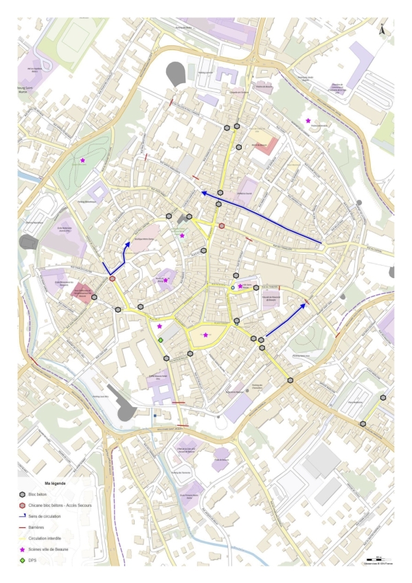 Beaune - Circulation, stationnement et sécurité renforcée pour la Fête de la Musique ce dimanche