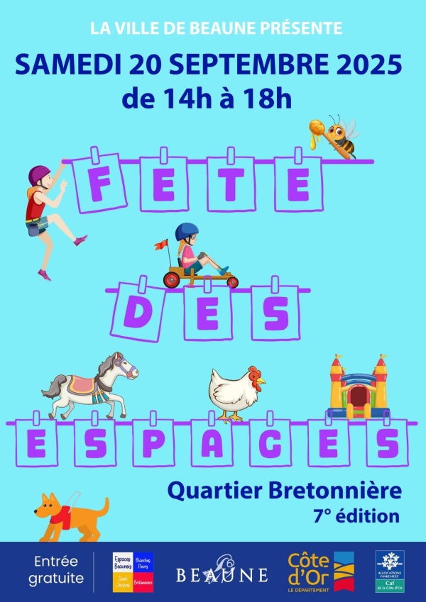 Beaune - La Fête des Espaces revient pour sa 7ᵉ édition ce samedi 20 septembre