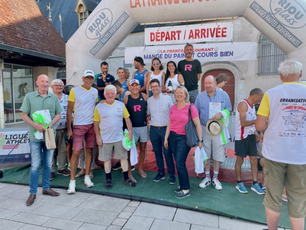 La France en Courant a fait escale à Beaune sur la route des 2 600 km
