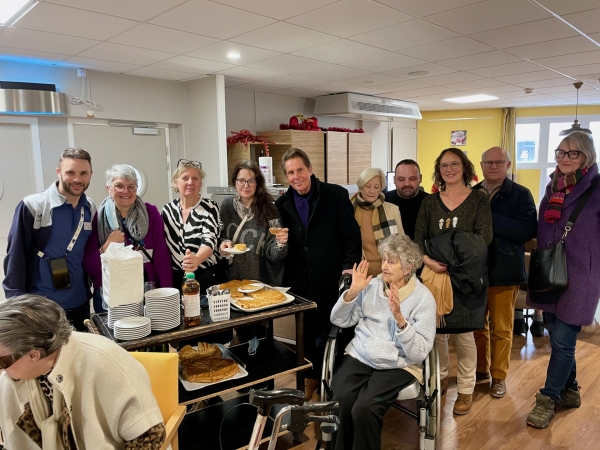 Beaune - Les élus présentent leurs vœux aux résidents des EHPAD